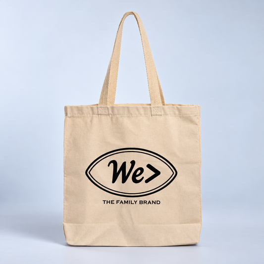 The Football Canvas Tote Bag