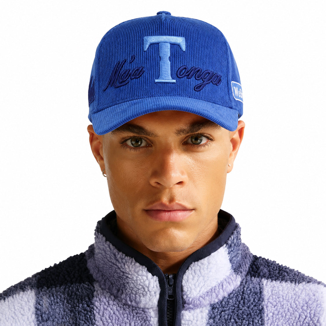 Blue Corduroy Mate Ma’a Tonga hat